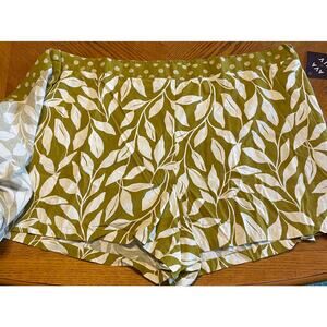 Ava & Viv Size 4X Shorts with Wrap Around Skirt